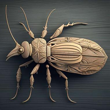 3D model Cicindela restricta (STL)